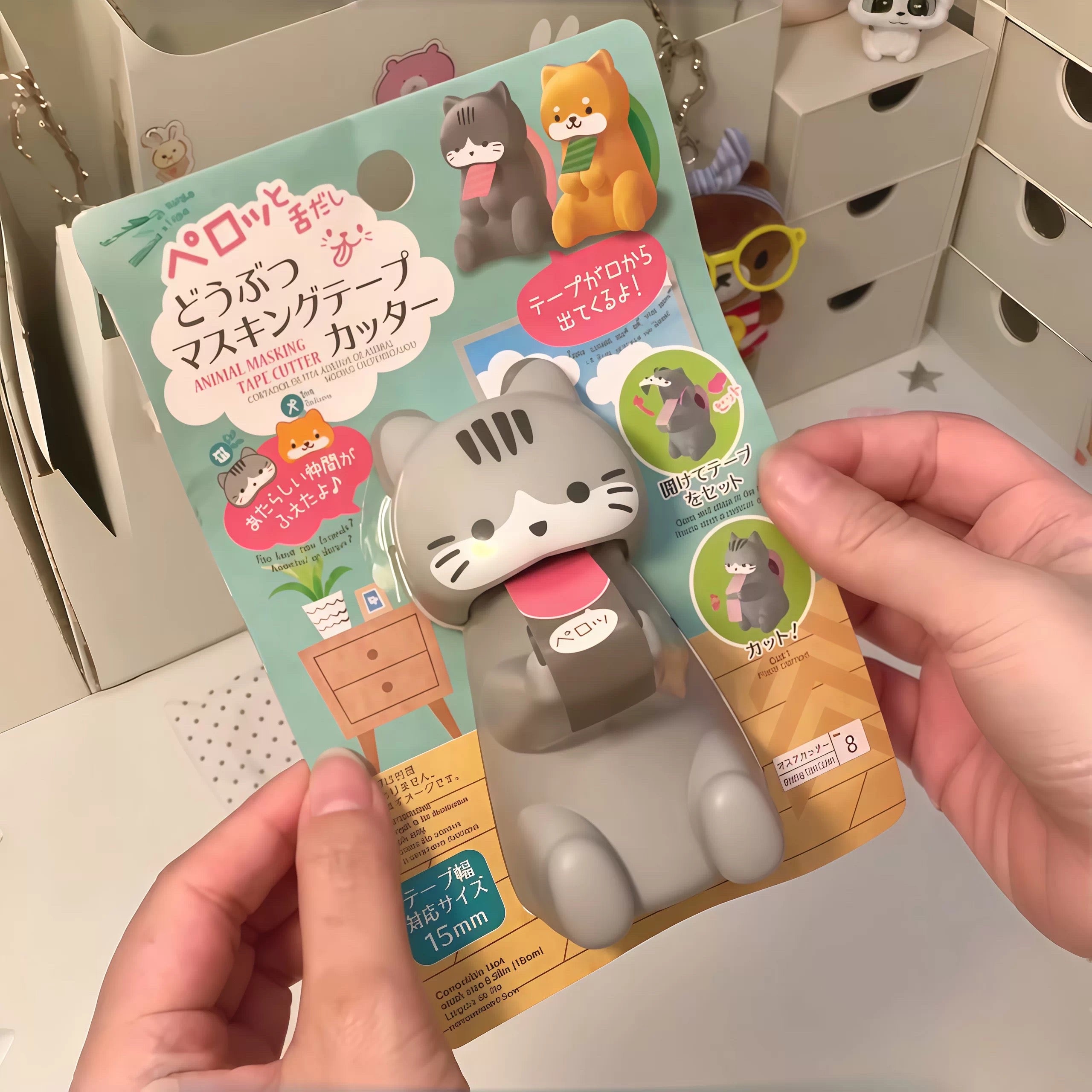 Cat Tape Dispenser – Cute Desk Organizer