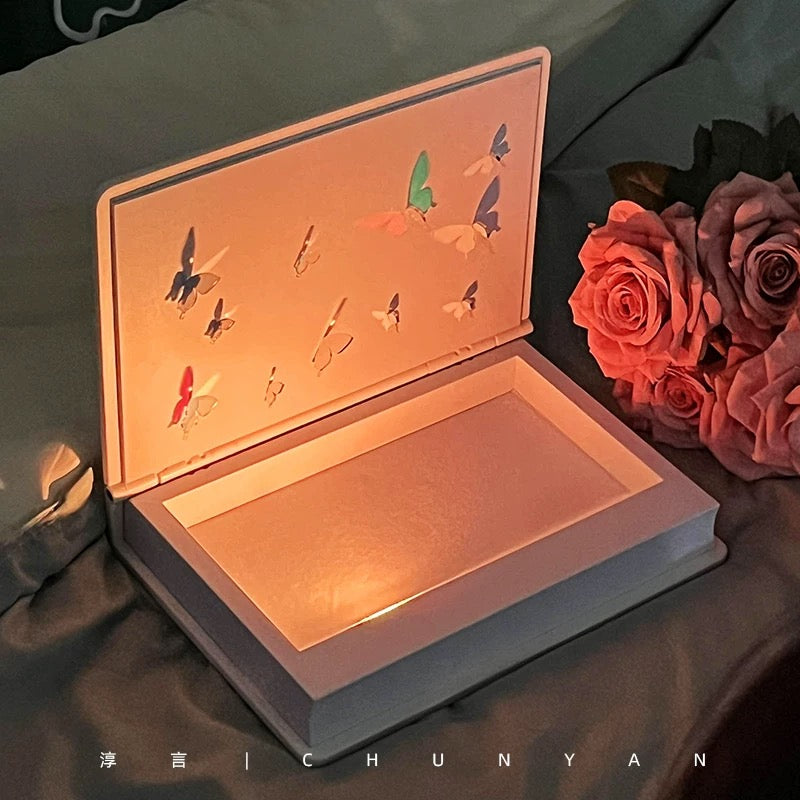 Enchanté™ Dynamic Butterfly Light Jewelry Box