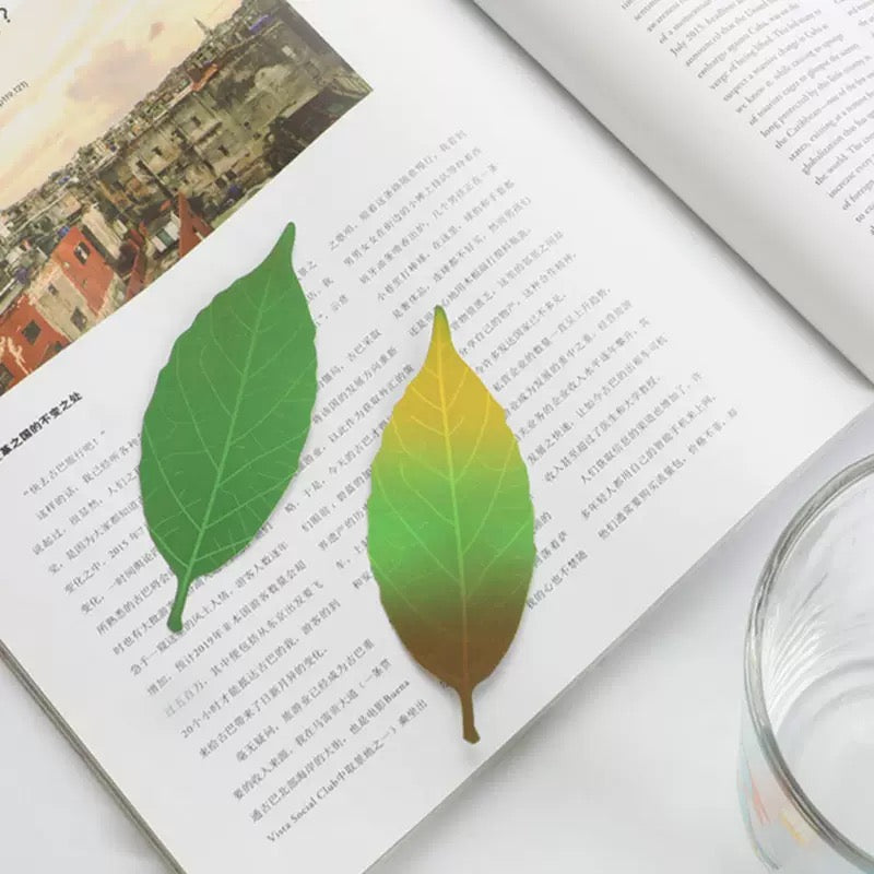 Leaf Thermometer Ideas Bookmark