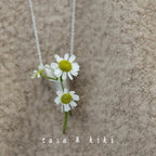 Wearable Mini Vase Jewelry Collection - Handcrafted S925 Silver Flower Holder (Brooch, Earrings, Necklace)