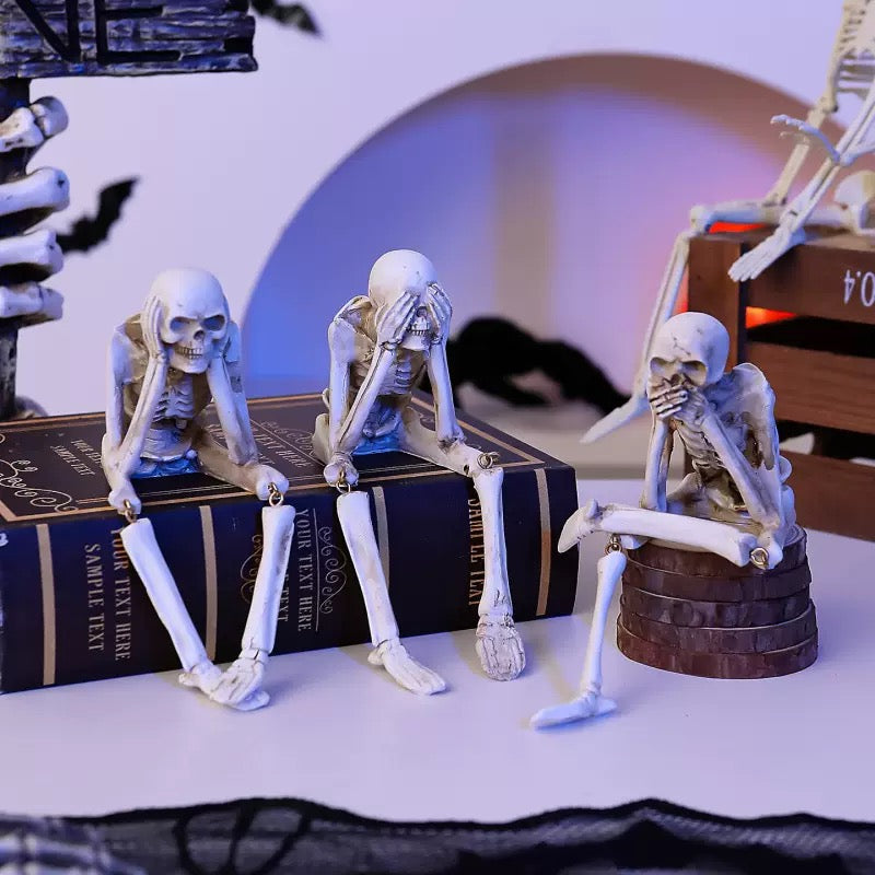 Skeleton 3 Brothers Set of 3