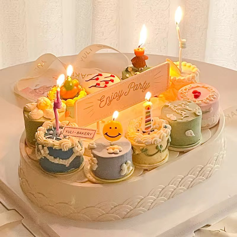 Afternoon Tea Cake Revolving Serving Tray
