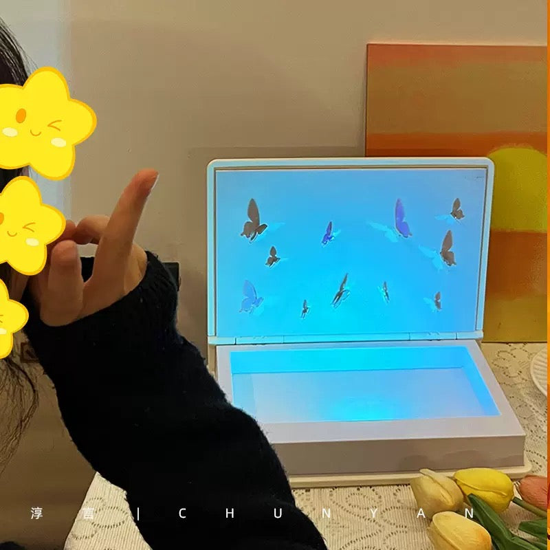 Enchanté™ Dynamic Butterfly Light Jewelry Box