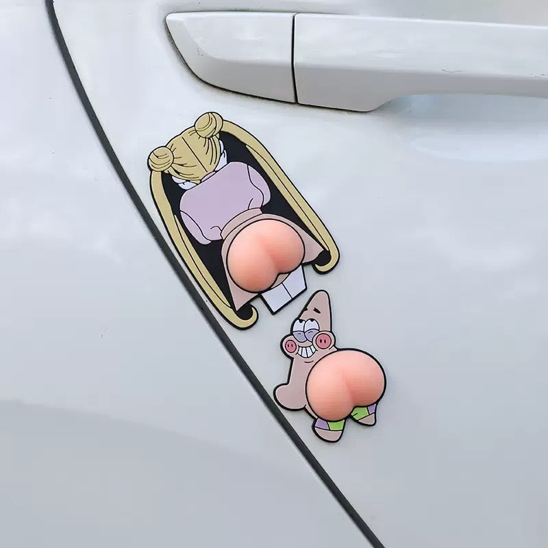 Cute Bumper Stickers Phone Decal Set (10 designs total, 2 stickers per design) $12 USD gets you 20 stickers total