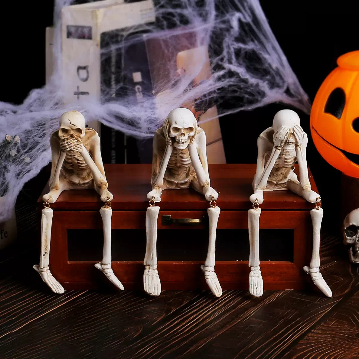 Skeleton 3 Brothers Set of 3