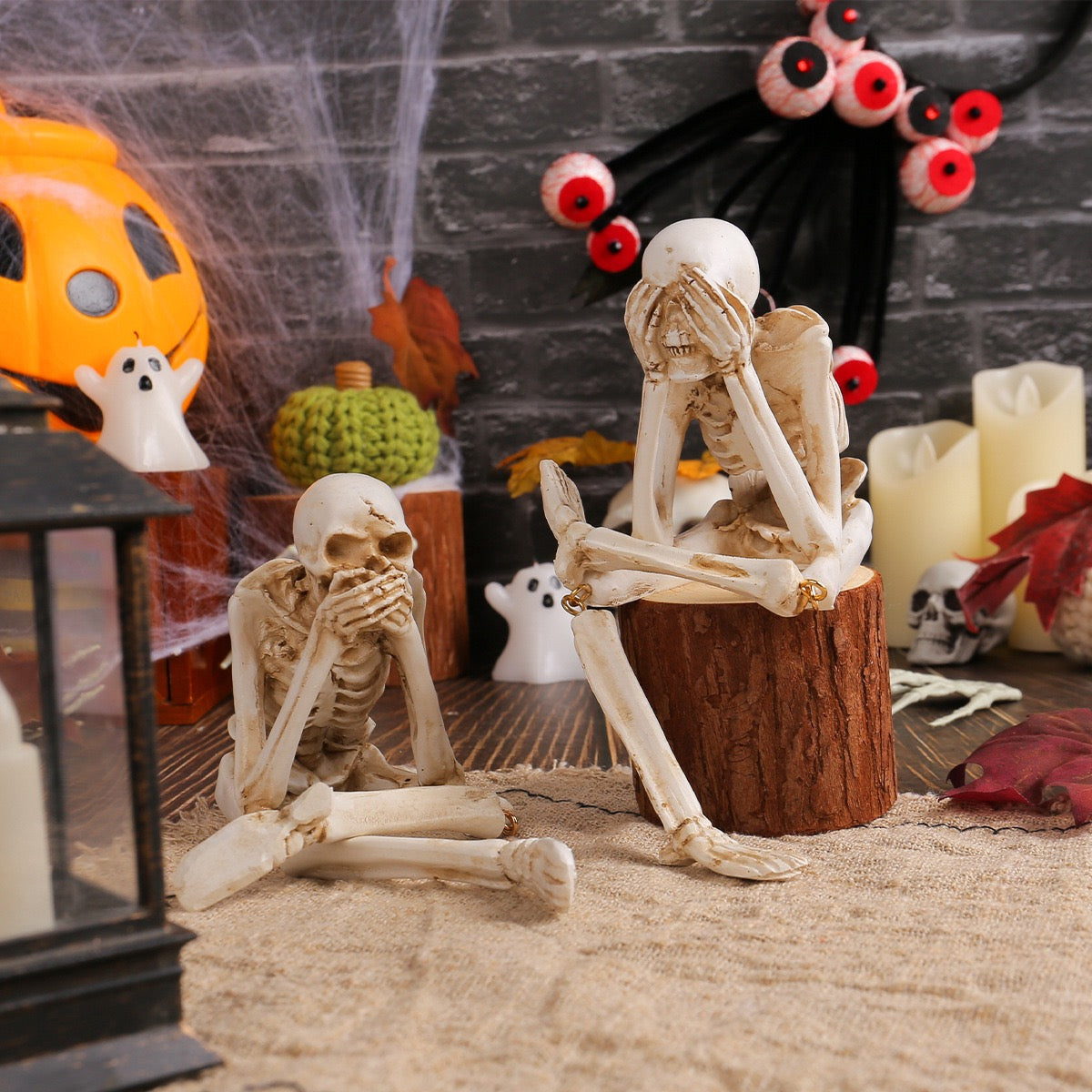 Skeleton 3 Brothers Set of 3