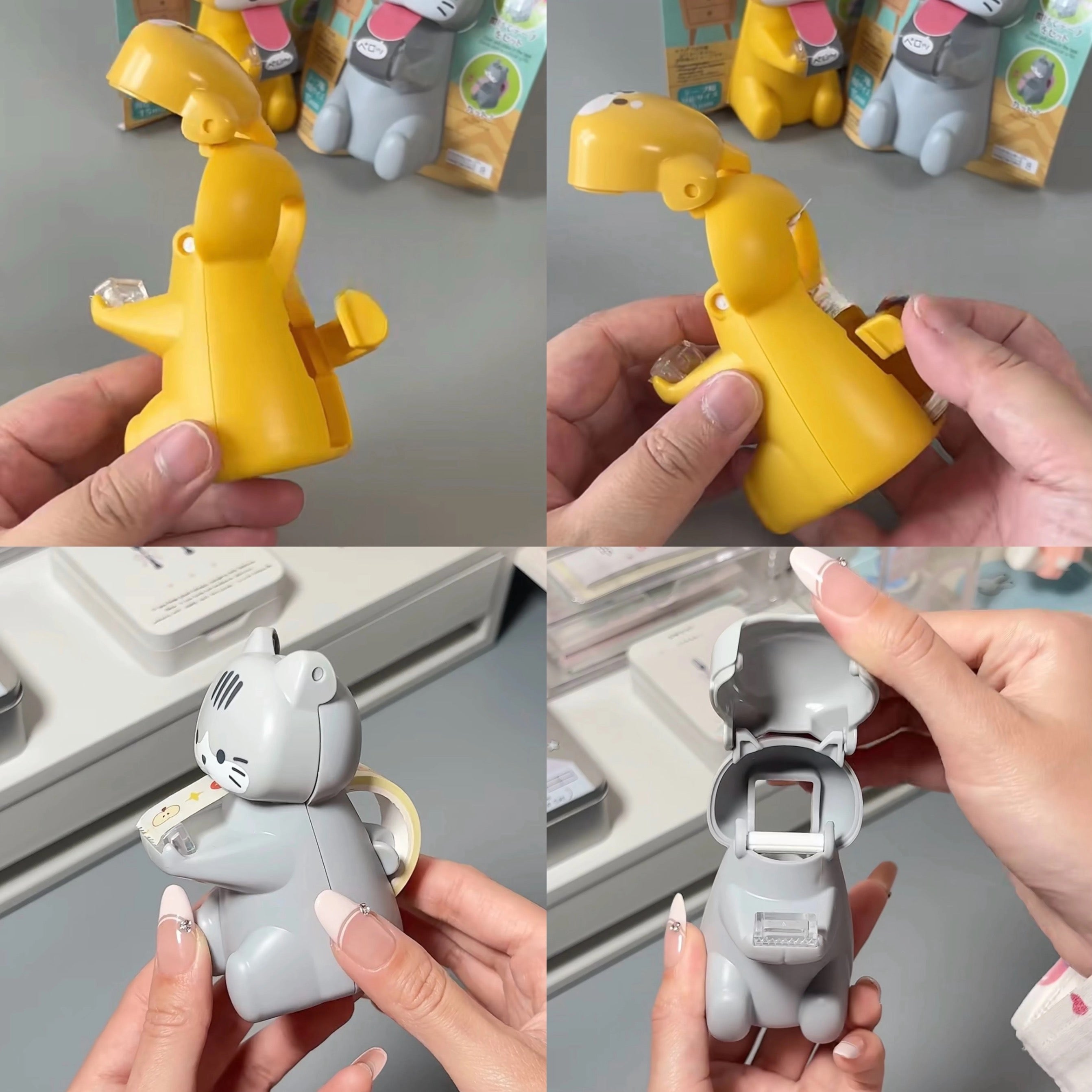 Cat Tape Dispenser – Cute Desk Organizer