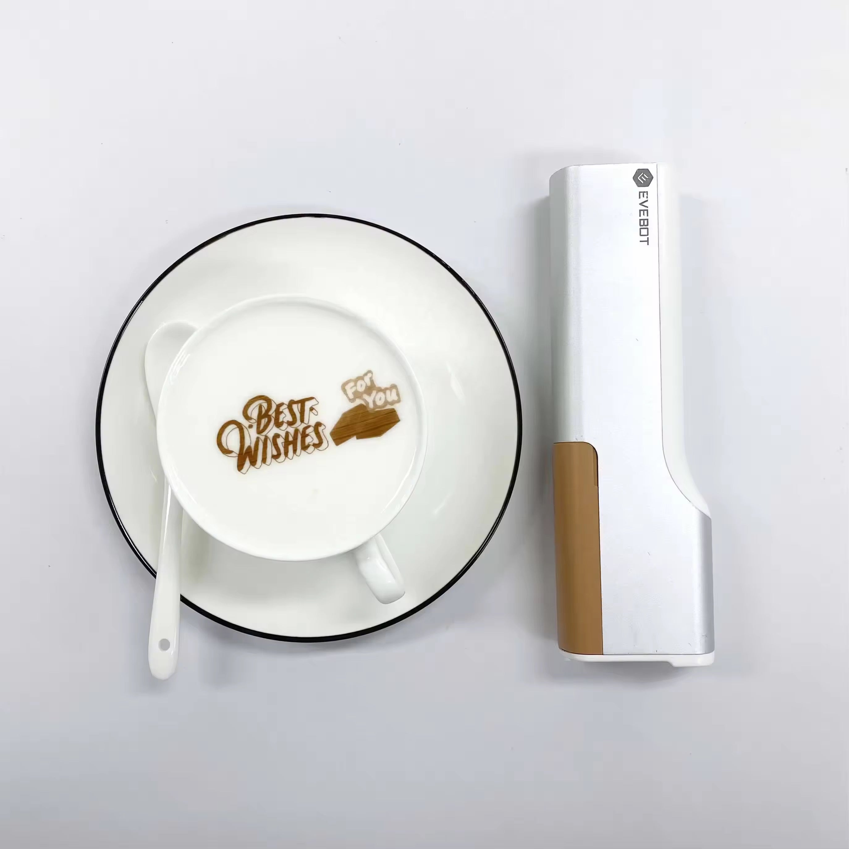 Handheld Food Printer + Edible Ink（One bottle of ink can print 2,000 times）