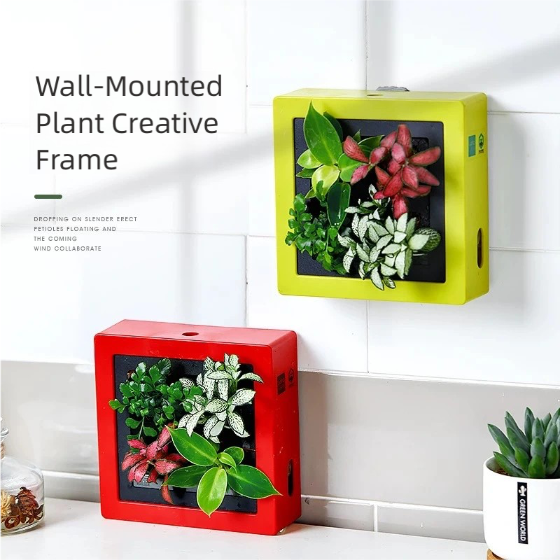 DIY Self-Watering Plant Photo Frame Planter | Creative Memory Plant Pot Home Decor