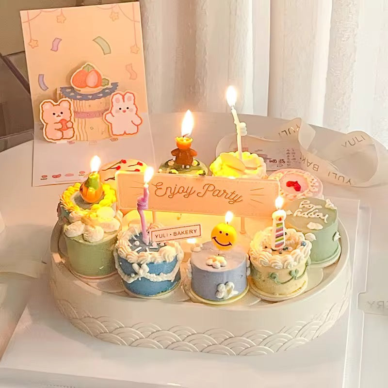 Afternoon Tea Cake Revolving Serving Tray