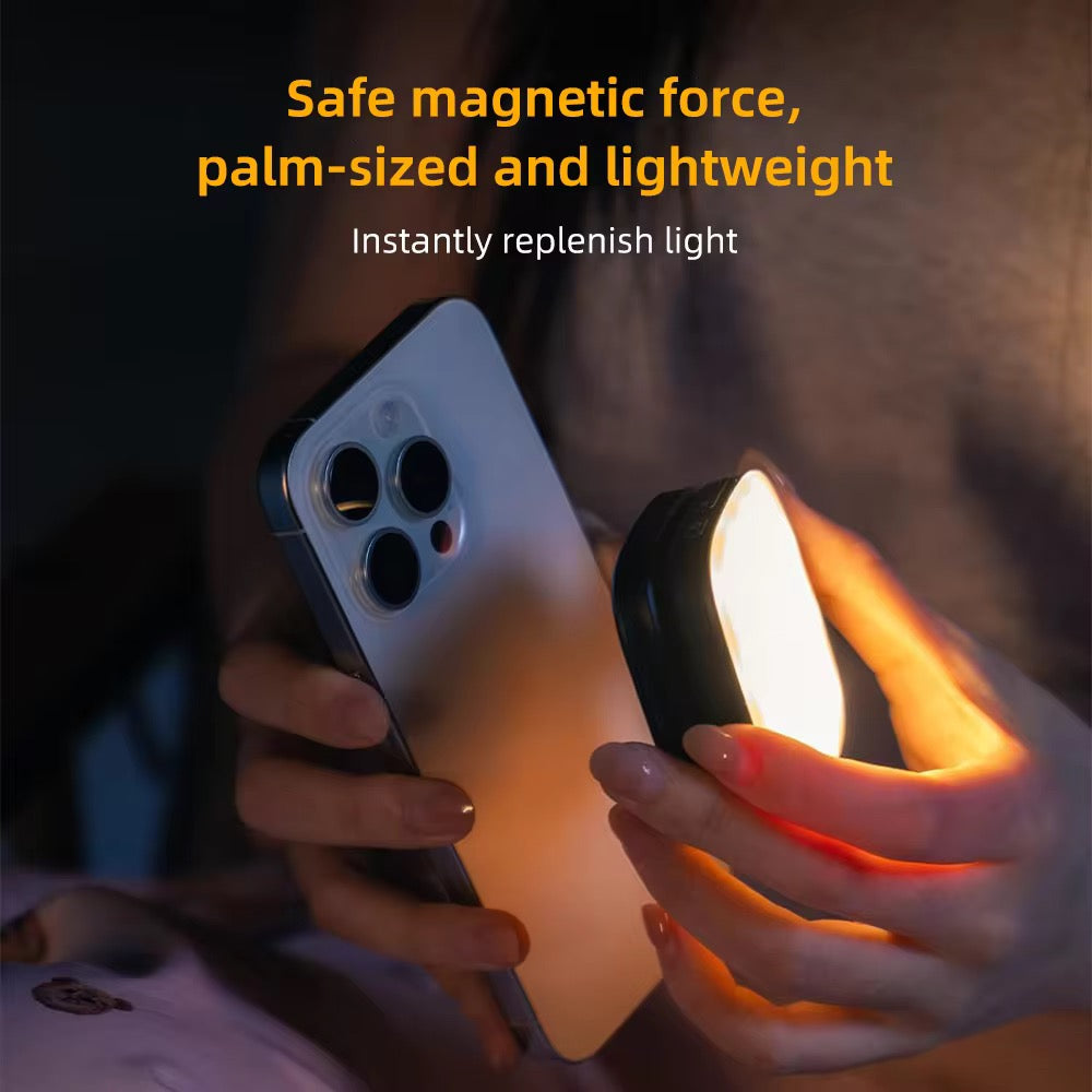 Magnetic cell phone fill light（Free color-changing roast duck）