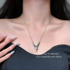 Wearable Mini Vase Jewelry Collection - Handcrafted S925 Silver Flower Holder (Brooch, Earrings, Necklace)