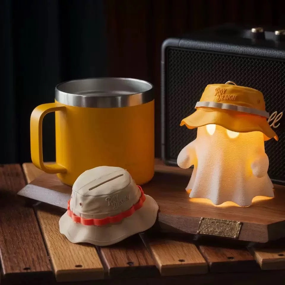 Ghost Lampshade Camping Light