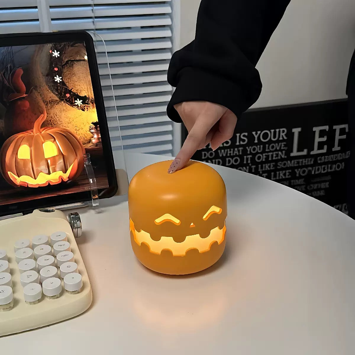 Halloween Pumpkin Night Light