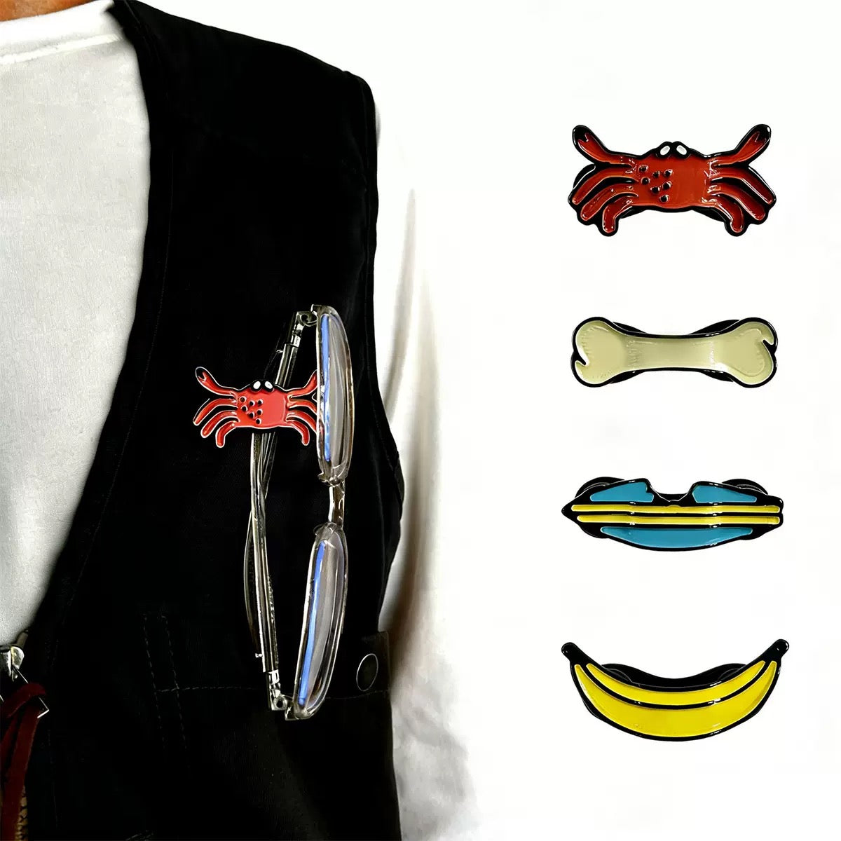 Glasses Buddy™ Clip Brooch — Buy 1 Get 1 Free