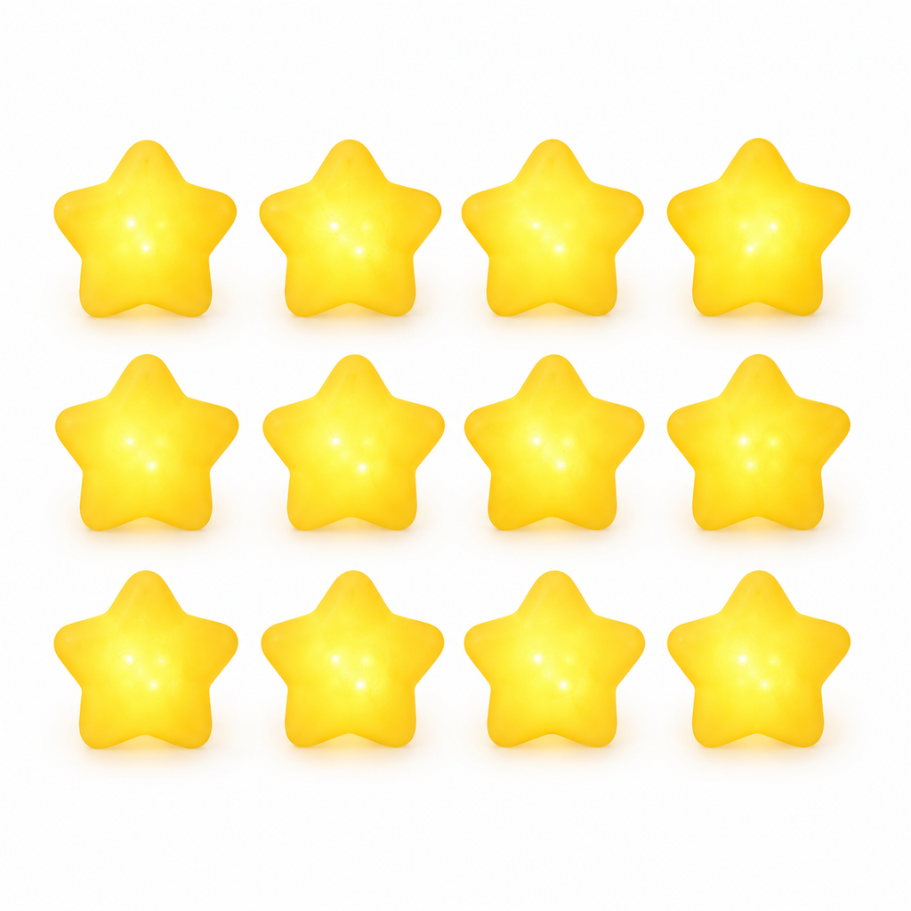 DIY Star Light Kit (20 Stars) & Finished Star Lights (12 Stars)