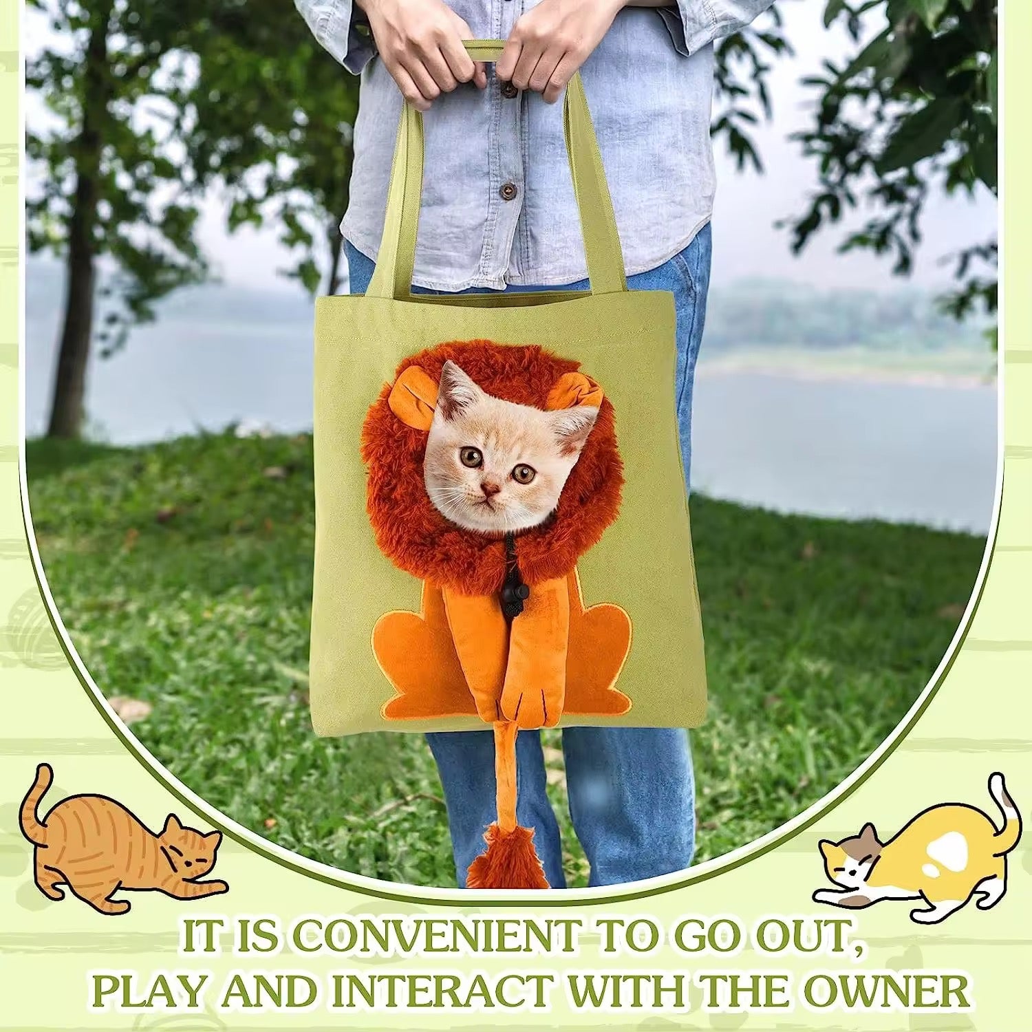 Kitten Outing Backpack