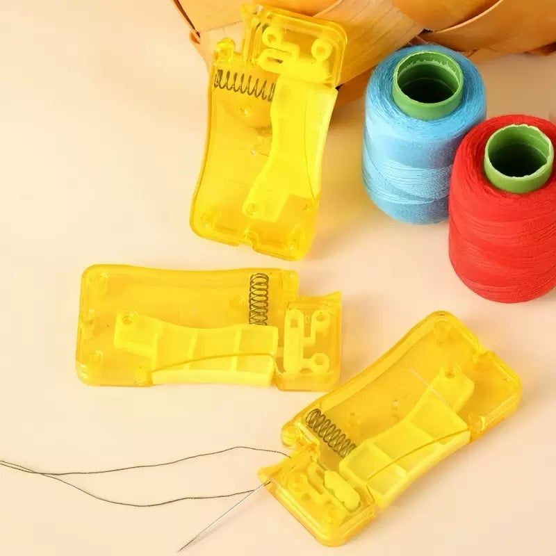 Hand Sewing Aid Set (Two Needle Threaders + Two Hand Sewing Aids)