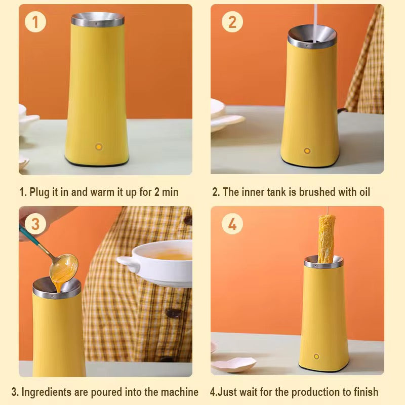 Automatic Egg Cup Egg Roll Maker, Non-Stick Electric Omelet Machine, Vertical Sausage Tube Maker