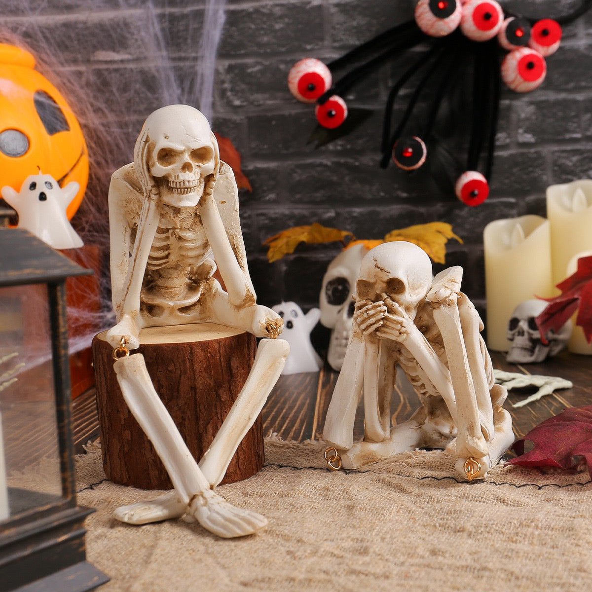 Skeleton 3 Brothers Set of 3