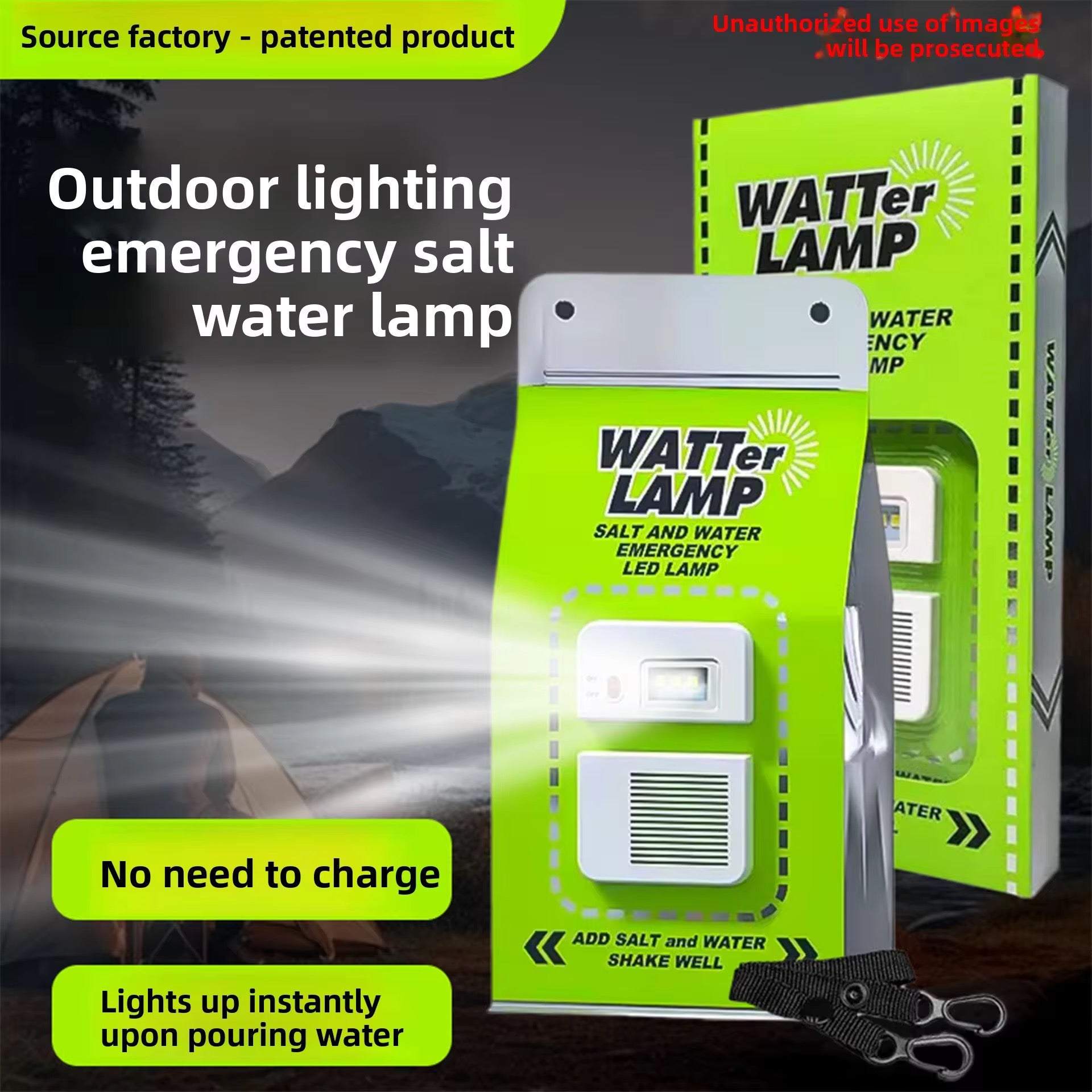 SaltPower Emergency Lamp
