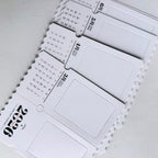 DIY Floral Calendar Bookmarks, Pack of 12 (Buy One, Get One Free)