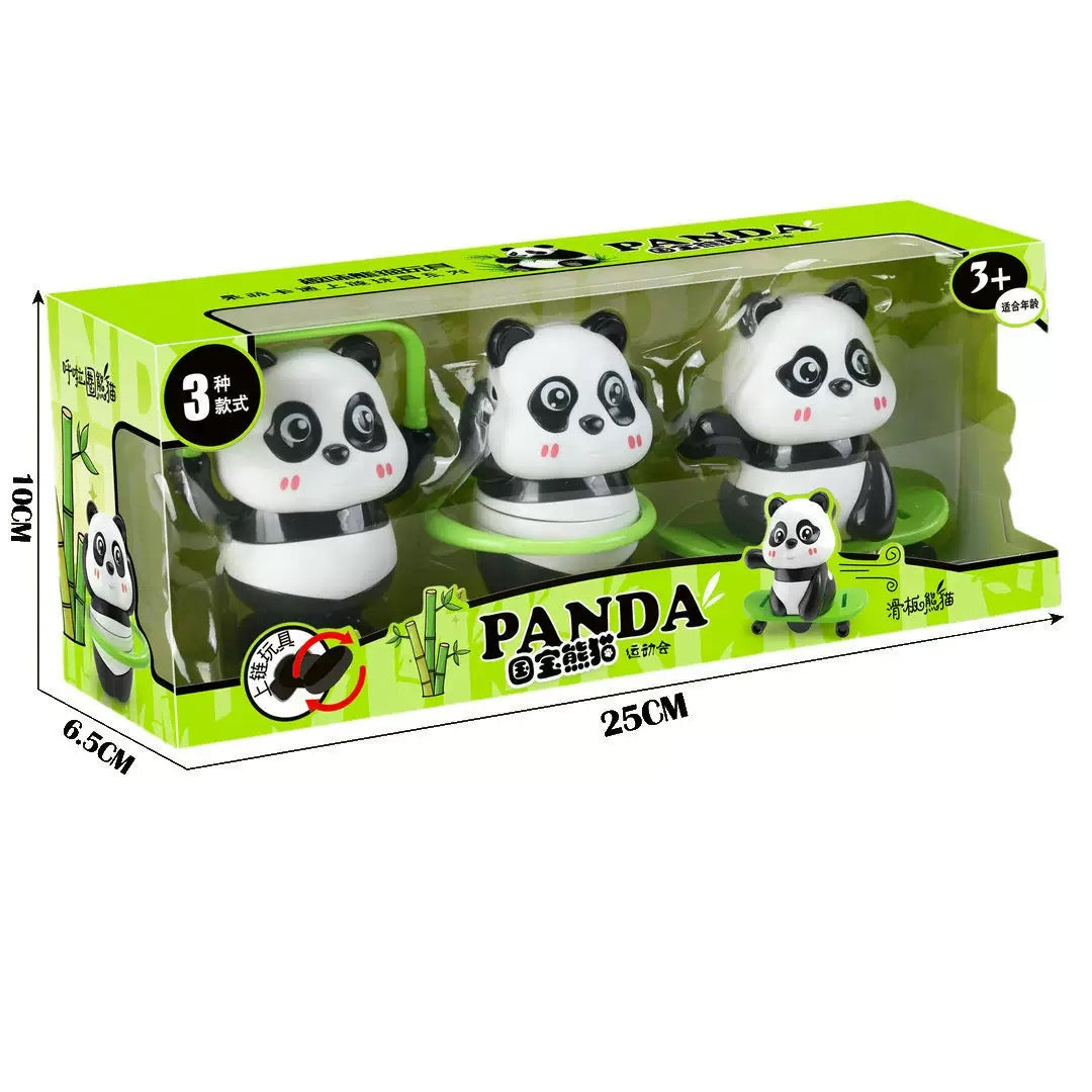 Clockwork Panda (3pcs) Set