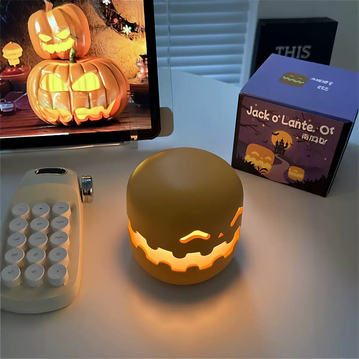 Halloween Pumpkin Night Light
