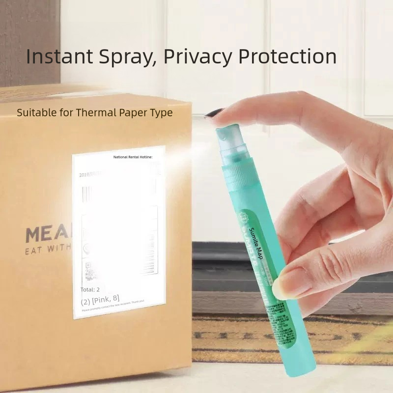 2-in-1 Thermal Paper Privacy Spray Pen with Box Opener（Buy One, Get One Free）