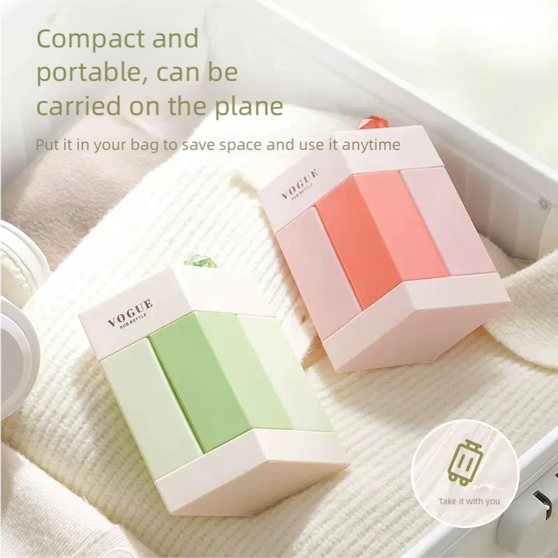 4-in-1 Travel Dispenser Bottle Set (Buy 1 Get 1 Free) | Leak-Proof TSA Approved Refillable Toiletry Bottles.