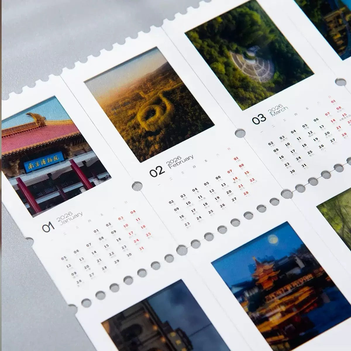 DIY Floral Calendar Bookmarks, Pack of 12 (Buy One, Get One Free)