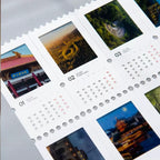 DIY Floral Calendar Bookmarks, Pack of 12 (Buy One, Get One Free)