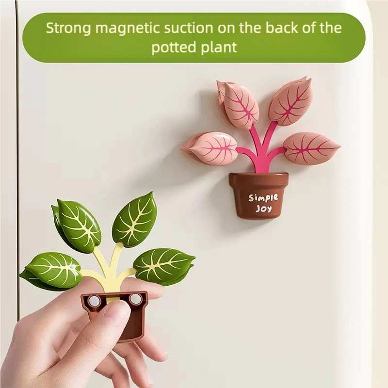 Magnetic Plant Clip Set – 5-in-1 Bag Sealer Fridge Decor (Buy 1 Get 1 Free)