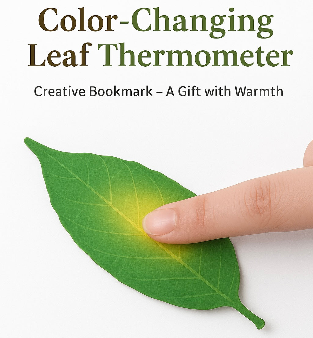 Leaf Thermometer Ideas Bookmark