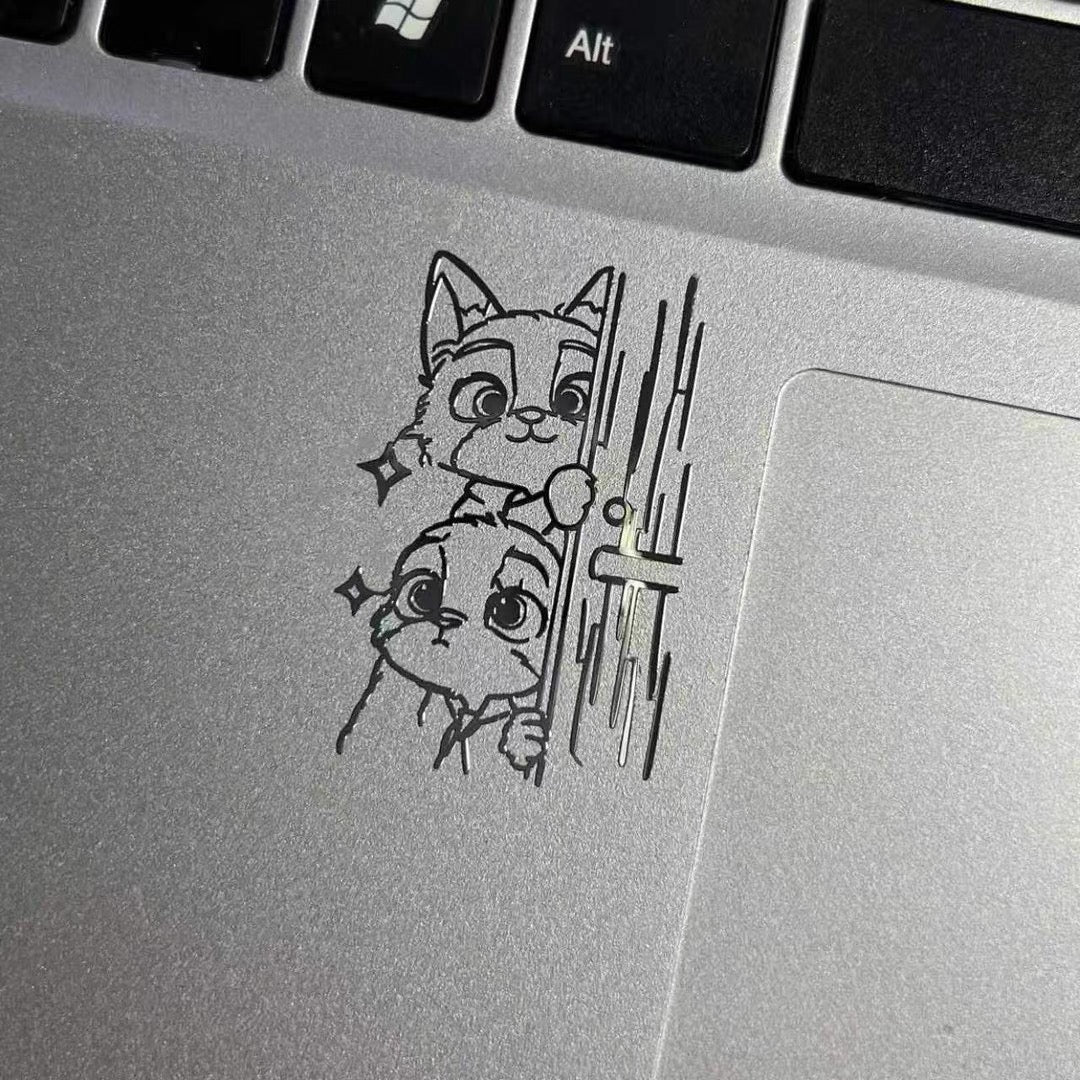 Animal Crossing Metallic Stickers Set of 4（Order just one and get 4 different patterns!）