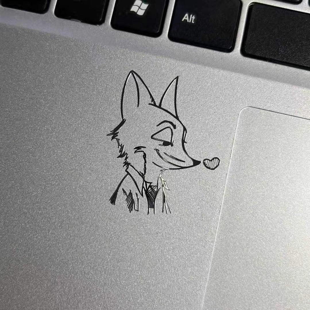 Animal Crossing Metallic Stickers Set of 4（Order just one and get 4 different patterns!）