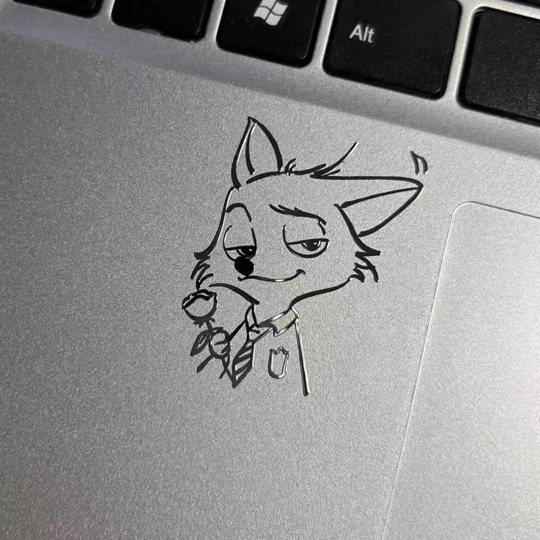 Animal Crossing Metallic Stickers Set of 4（Order just one and get 4 different patterns!）