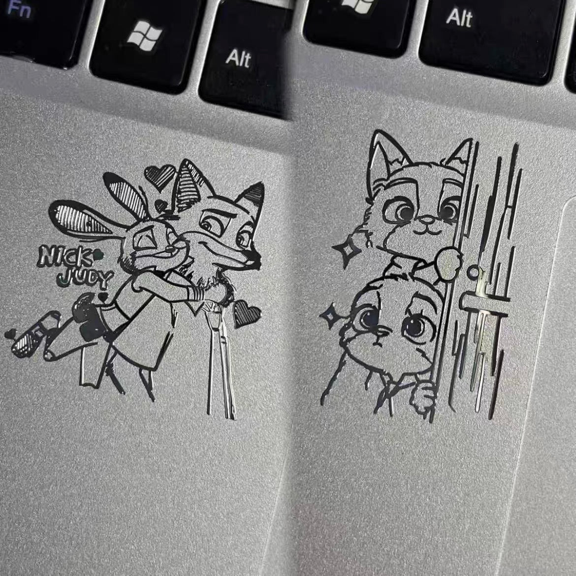 Animal Crossing Metallic Stickers Set of 4（Order just one and get 4 different patterns!）