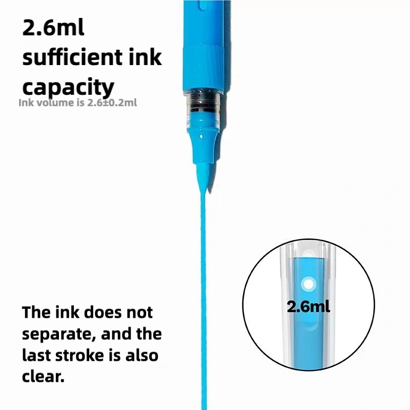 Multi-functional marker (can draw on any material) waterproof and colorfast