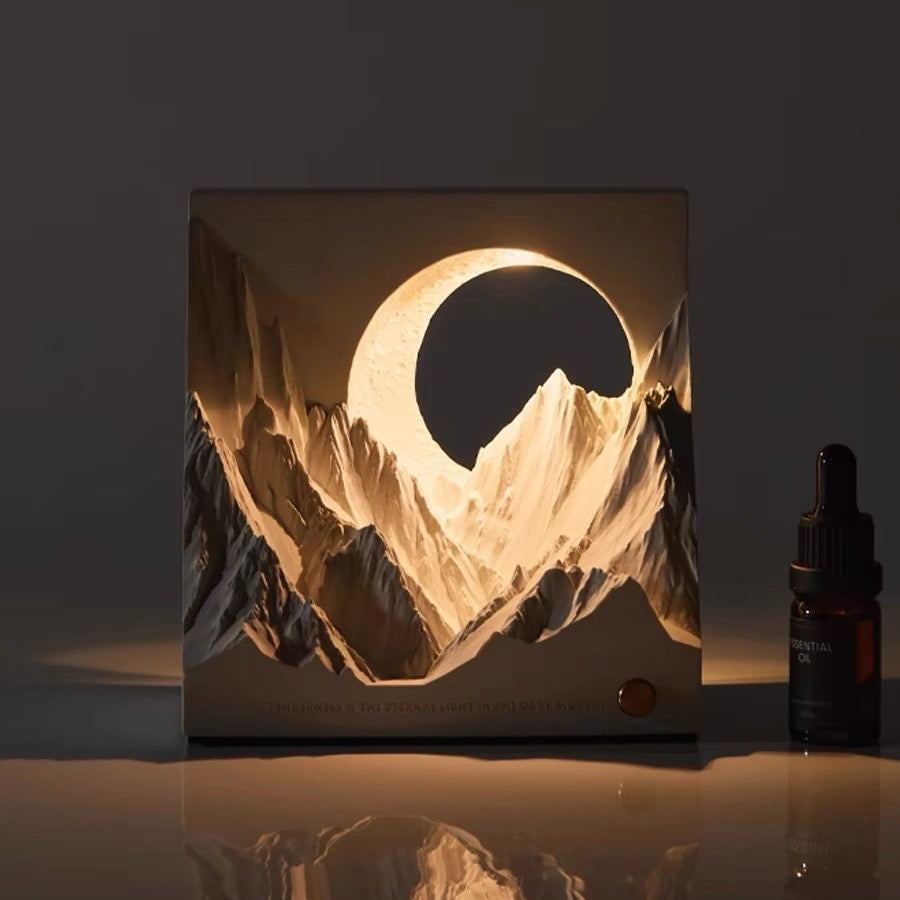 Rizhao Jinshan Aroma Diffuser Stone Night Lamp