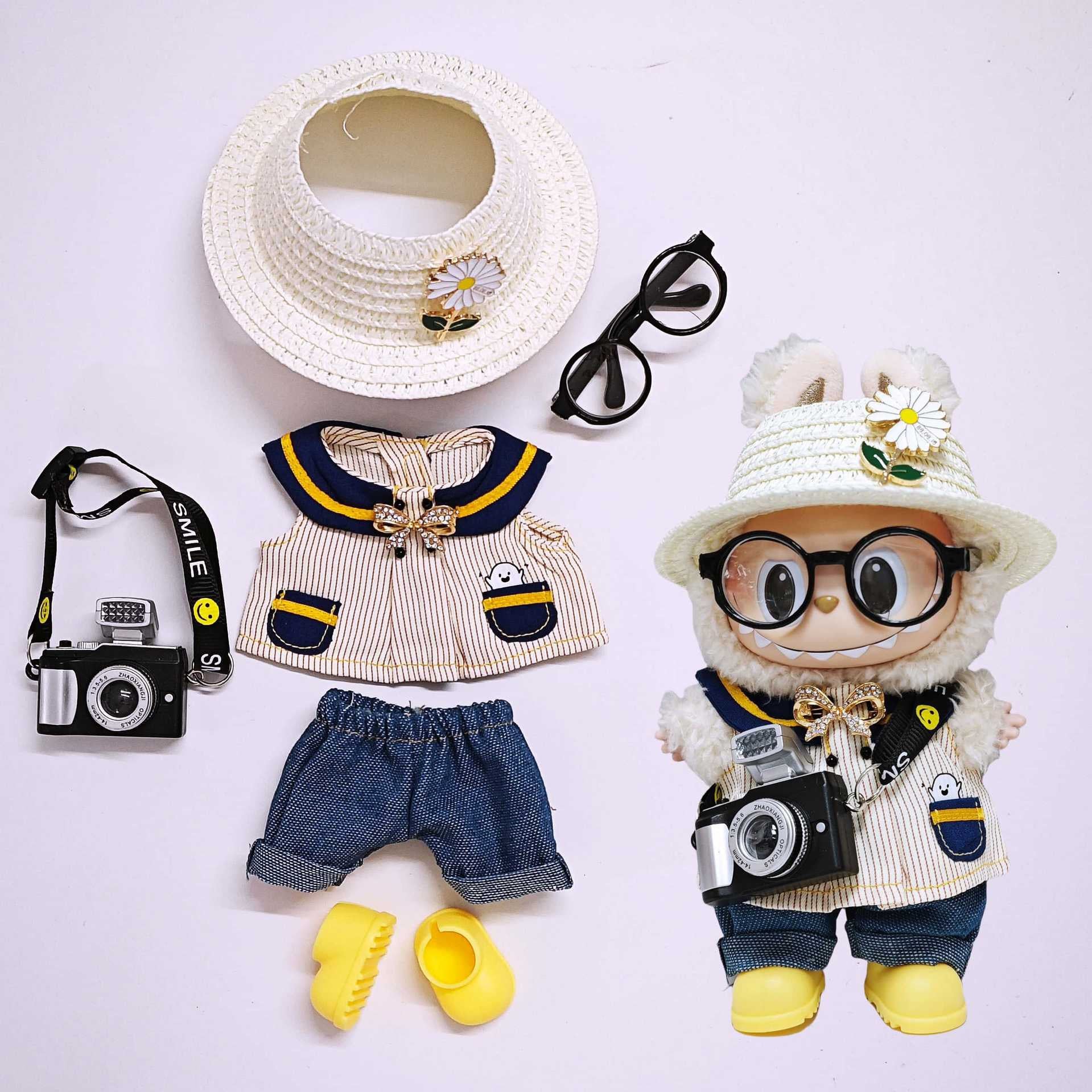 labubu clothes 17cm 1st generation 2nd generation 3rd generation universal (only clothes not including dolls)
