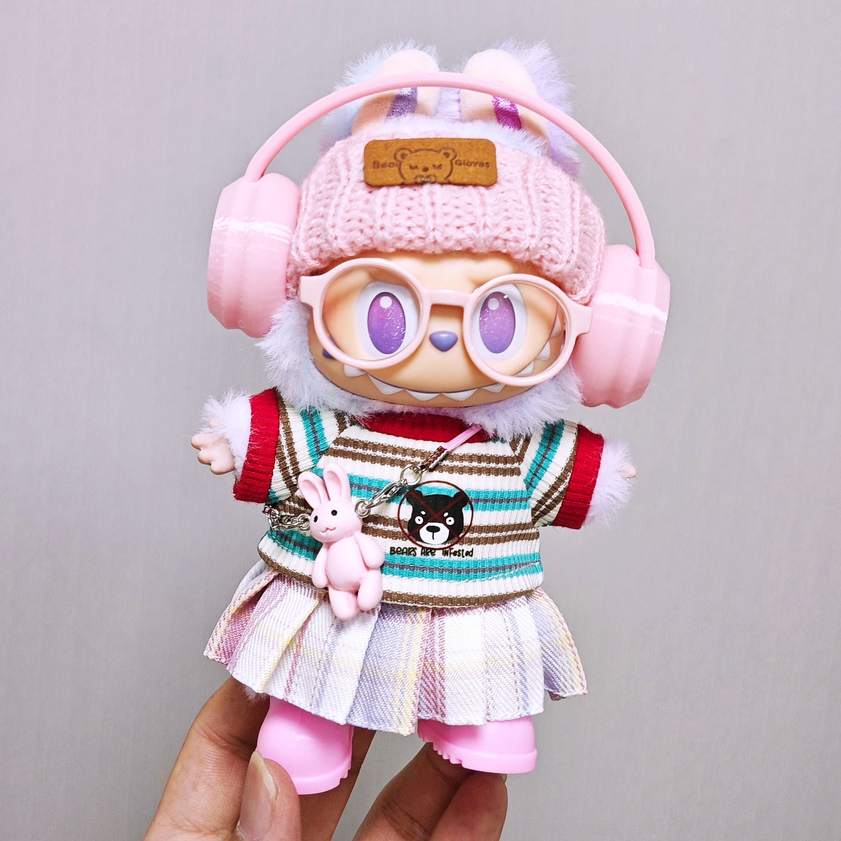 labubu clothes 17cm 1st generation 2nd generation 3rd generation universal (only clothes not including dolls)
