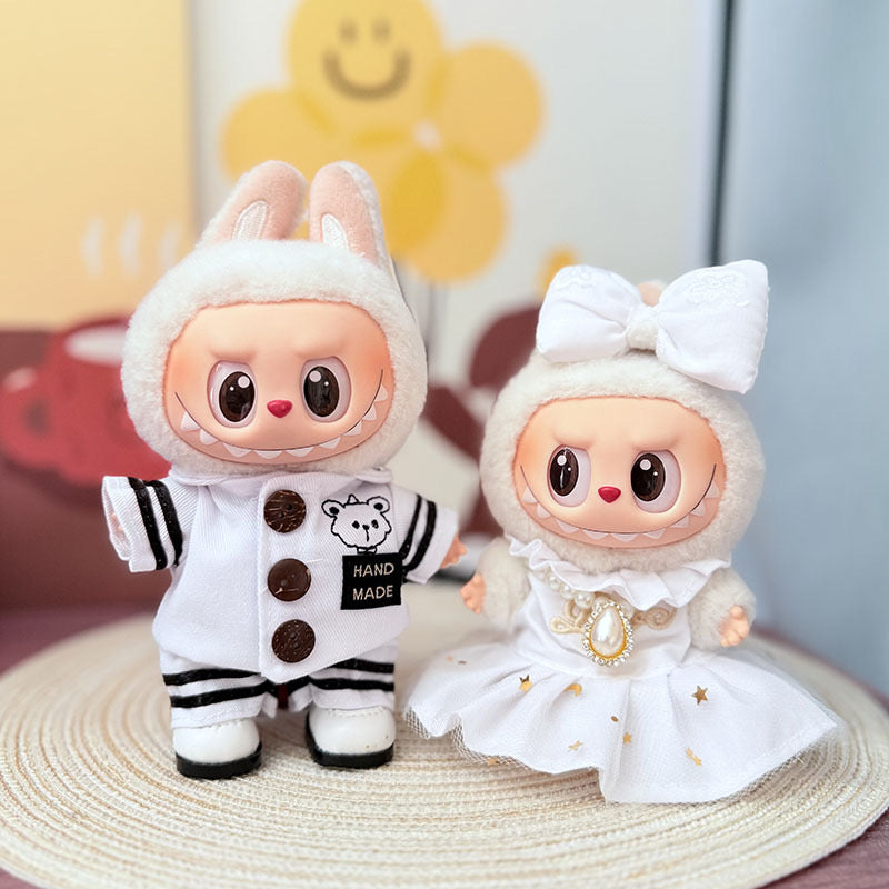 labubu clothes 17cm 1st generation 2nd generation 3rd generation universal (only clothes not including dolls)