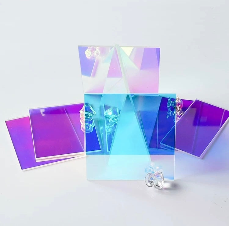 Iridescent Acrylic Sheets 3cm*3cm