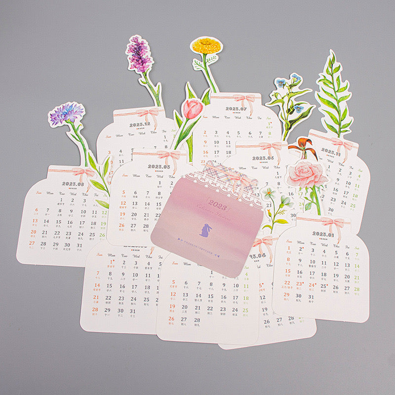 Bouquet Calendar（buy one get one free）